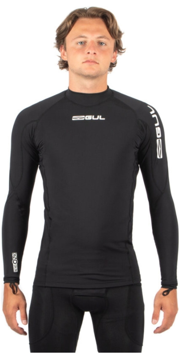 2026 Gul Mens Code Zero Evoskin Long Sleeve Rash Vest CZ0001